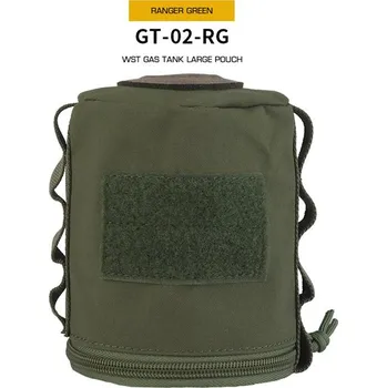 Airsoft Wosport Velké pouzdro pro plynovou kartuši a HPA lahev - Ranger Green