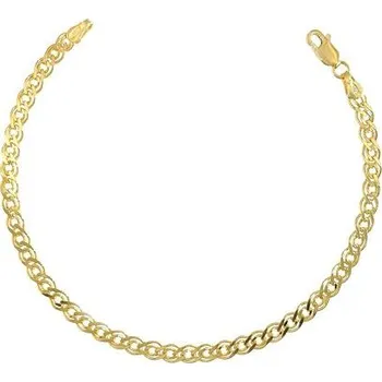 Náramek Stříbrný pozlacený náramek nonna délka náramku 21cm