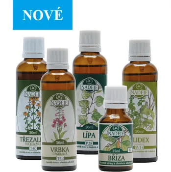 Zdraví Naděje - Doplněk z bylin pro posílení centrální nervové soustavy NK20 225 ml