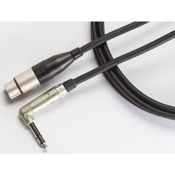 Mikrofonní kabel WIDARA XLR-F - TRS Jack lomený - 1 m