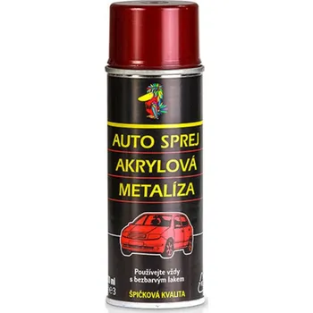 Barva ve spreji Motip Škoda červená met., 200 ml