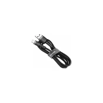 Datový kabel Baseus Cafule USB Lightning Cable 2A 3m (Black Gray)