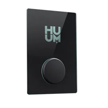 HUUM UKU GLASS –alternativní ovládací panel pro jednotky huum uku local/wifi ve stylovém skleněném provedení - HUM- UKU- GLASS