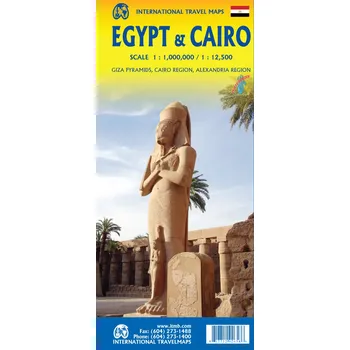 Egypt & Cairo - přehledová mapa