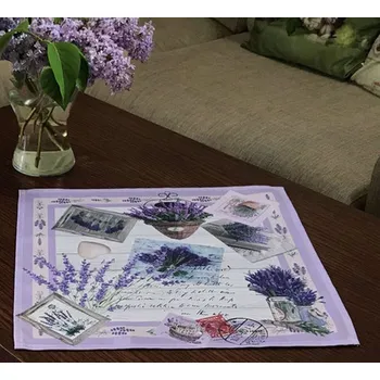 Papírový ubrousek Dekorační ubrousek na stůl Provence 217 - 40x40cm