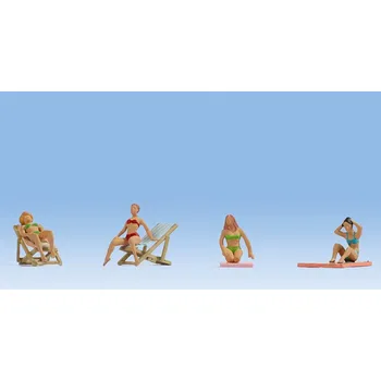 Modelová železnice Postavičky Na koupališti TT - Noch 45851 (Figurky TT 1:120)