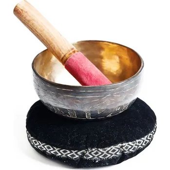 Relaxační hudba Tibetská mísa gravírovaná prům. 14 cm