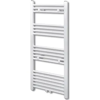Radiátor vidaXL Žebříkový radiátor na ručníky rovný ústřední topení 600 x 1 160 mm [140844]