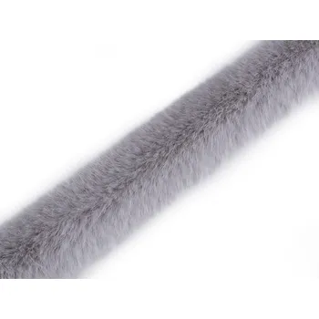 Všívací oděvní / dekorační kožešina kulatá šíře 3 cm