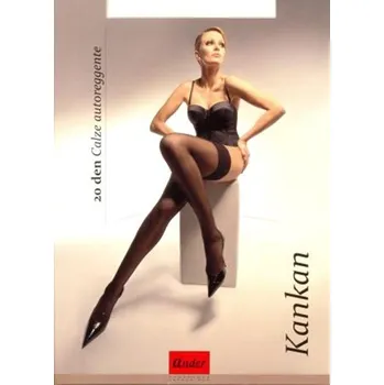 Dámské punčochy Ander Kankan 20 DEN samodržící punčochy