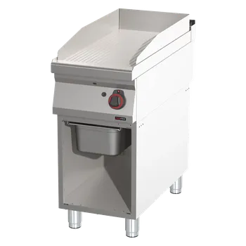 Kuchyňský gril REDFOX Grilovací deska rýhovaná FTRC 90/40 G chrom