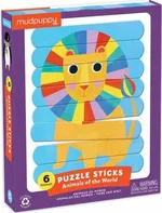 Mudpuppy Puzzle Sticks zvířata světa 24 dílků