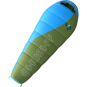 Spacák Husky Syntetický třísezónní dětský spacák Kids Mulot -10°C turquoise/green