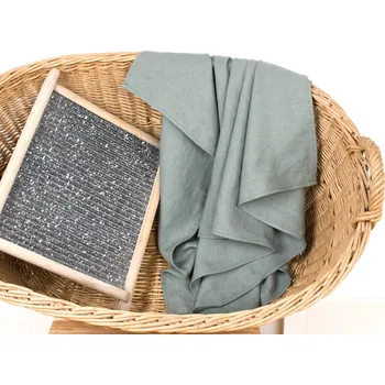 Ručník Snový svět Lněný ručník - khaki Rozměr: 145 x 180 cm