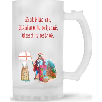 Sklenice Korbel Svatý Florian