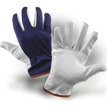 Pracovní rukavice VM Footwear Rukavice jehnětina+textil Velikost: 10