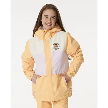 Bunda Rip Curl OLLY SNOW JACKET 10K-KIDS Light Orange velikost 10