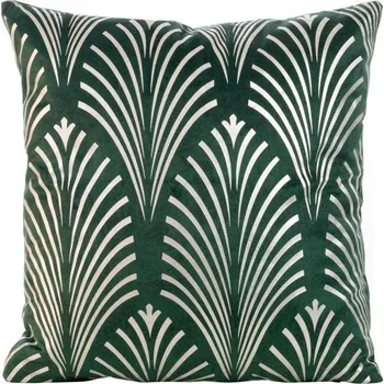 Povlečení Sametový dekorační povlak na polštář BLINK27 45x45cm - tmavě zelený