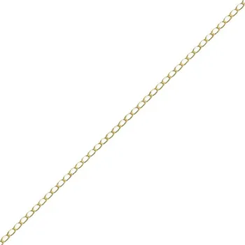 Řetízek Tenký zlatý řetízek 0,95 mm, 0.84 g, 38 cm