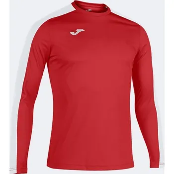 Chlapecké tričko Pánské/Chlapecké sportovní tričko JOMA ACADEMY T-SHIRT RED-WHITE L/S Velikost: 152, Barva: RED-WHITE