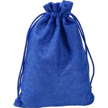 Dárková taška Magieprirody.cz Dárková taška - Jutový pytlík tmavě modrá 10x14 cm - 42