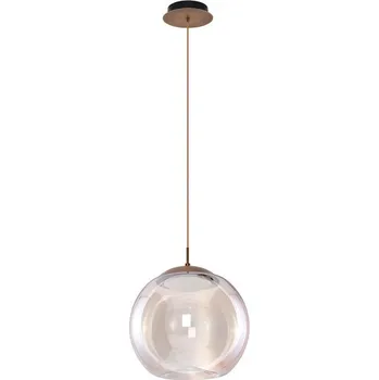 AZzardo Závěsné skleněné svítidlo Helena A, 21W, ⌀ 40cm