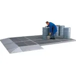 CEMO Záchytná podlaha kovová FS 55/18/18, 180x180x5,5 cm, pozinkovaná(11444)