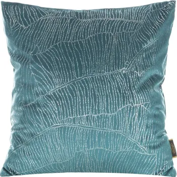 Povlečení Sametové dekorační povlak na polštář BLINK13 45x45cm - tmavě tyrkysový