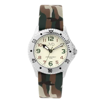 Hodinky JVD Dětské chlapecké maskáčové hodinky JVD J7203.3 5ATM (JVD Dětské chlapecké maskáčové hodinky JVD J7203.3)