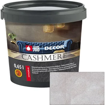 Stavební chemie JUB Decor Cashmere 0,75L - Vnitřní dekorativní barva se sametovým efektem 523F