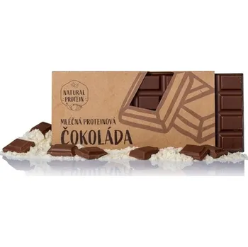 Čokoláda Natural Protein Mléčná proteinová čokoláda, 85g