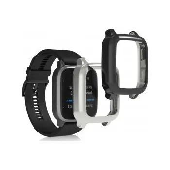 2x Pouzdro pro Garmin Venu Sq 2 Music / Sq 2 - černá, stříbrná