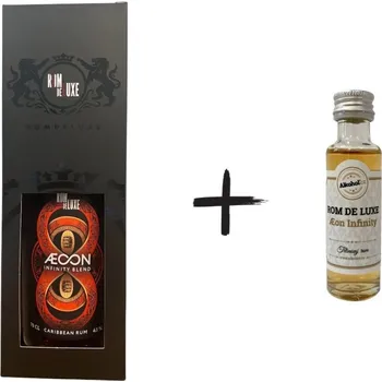 Rum Rom De Luxe Æon - Infinity blended rum 0,7l 43% GB L.E. + miniatura