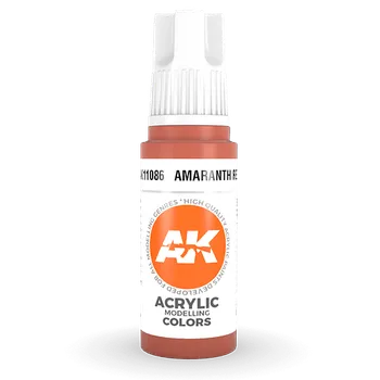 Modelářská barva AK Interactive: General Series - Amaranth Red 17ml
