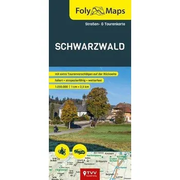 FolyMaps Karte Schwarzwald 1:250 000
