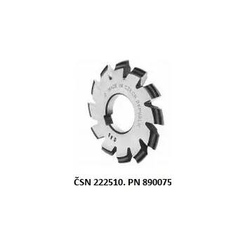 Příslušenství k frézce Fréza modulová na evolventní ozubení - M 1 – č.5, 26-34 zubů, HSS, 222510