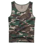 Pánský tank top Brandit, woodland, 3XL