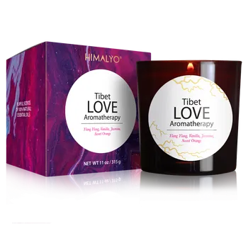 Svíčka Himalyo Tibet Love Aromatherapy Svíčka 315 g