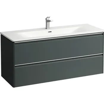 Koupelnový nábytek Palace - skříňka 120x45 včetně umyvadla, šedá traffic H8607092661041