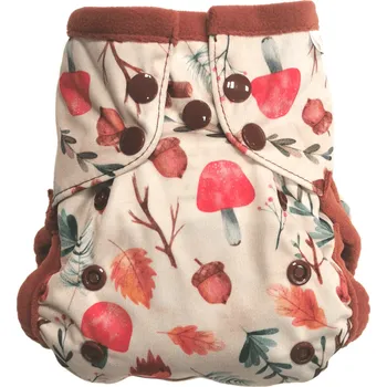 Plenkové kalhoty Breberky Kapsová plenka (S) - Podzimní táborák PAT