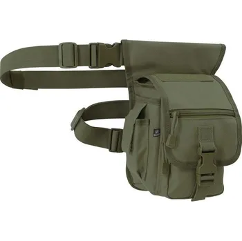 Opasek Brandit Stehenní pouzdro olivové