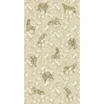 Eijffinger Béžová vliesová obrazová tapeta na zeď, šelmy, květiny, 333552, Festival, Eijffinger, velikost 2,8 x 1,5 m