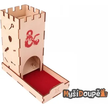 Příslušenství k deskovým hrám Myší Doupě Dřevěná házecí věž - Dračí