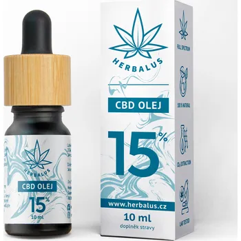 Herbalus CBD Olej 15%, 10ml