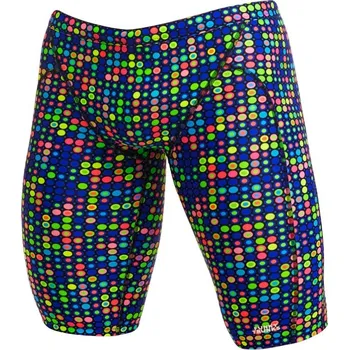 Pánské plavky FUNKY TRUNKS Dial A Dot Mens and Boys Training Jammers velikost: D 4 - 80