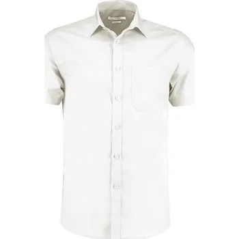 Pánská košile Kustom Kit Pánská popelínová košile KK141 White 41 (16)