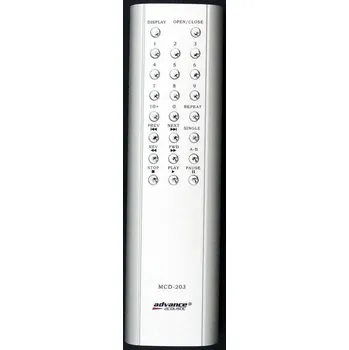 Dálkový ovladač ADVANCE ACOUSTIC MCD203 - kompatibilní značkový dálkový ovladač General