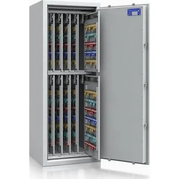 Trezor ISS Trezor Safe4Key 157025.02 EL, třída I, světle šedý