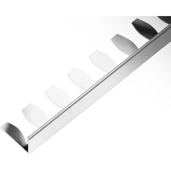 ukončovací lišta ACARA SP1 ohýbací ukončovací lišta L, nerez V4A, FLOPPY TRIM, kartáč, 12,5 mm, 2,5 m AAELK 125-ZF/V4A