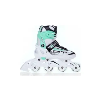 Kolečkové brusle Raven Profession white/mint EU 28-32 brusle + DÁREK DLE VÝBĚRU!